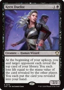Keen Duelist 218 Commander: Secrets of Strixhaven Rare