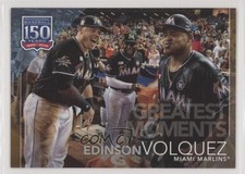 2019 Topps Greatest Moments Gold 44/50 Edinson Volquez #GM-24 7ut