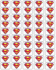 50 Superman Envelope Seals Labels Stickers 1 By 1.5 50 Superman Envelope Seals Labels Stickers 1 By 1.5