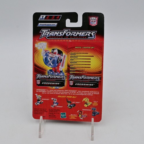 Vintage 2001 Transformers Crosswise Spy Changer - Picture 2 of 5