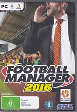 Football Manager 2016 - Game PC DVD MAC Linux Sega Australia