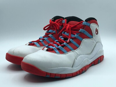 シューズ(男性用) Nike Air Jordan 10 Retro Chicago Flag Air Jordan 10 Retro Chicago Flag Men's Size 11 [310805-114