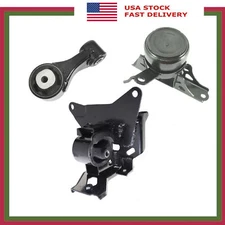 Set 3PCS Engine Motor & Manual Transmission Mount For Toyota Yaris 1.5L L4 06-17