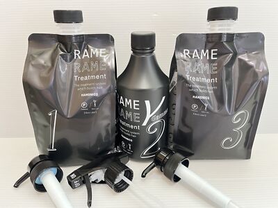 HAHONICO 3-piece set Zaramerame No1 No2(Y) No3 Treatment Black