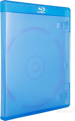 Replacement Empty Single Blu-ray Cases W/ Custom Cover - D (No Discs)