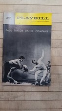 Vintage December 1966 ANTA Theatre Playbill - Paul Taylor Dance Company Vintage December 1966 ANTA Theatre Playbill - Paul Taylor Dance Company