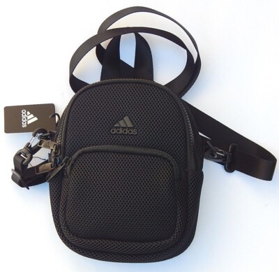 Adidas AIRMESH Unisex MINI BACKPACK CROSSBODY Black NEW AUTHENTIC