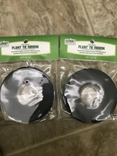 Lot Of 2 Expert Gardener 150' x 1/2" Green Stretch Tie Tape Plant Ribbon Garden 