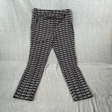 Adrianna Papell Pants Woman  s size 8 Black White