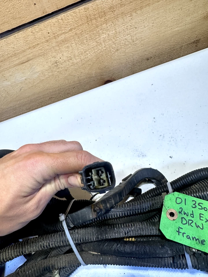 1999-2002 Dodge Ram 3500 удлиненная кабина длинный ящик двойной задний ремень рамы - Изображение 4 из 4