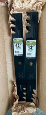 Maxpower 561811B Blades 2 - 42 in, John Deere, OEM# GX22151, GY20850, 50-3231