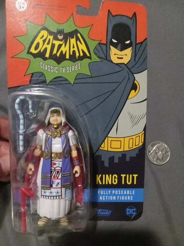 Batman Serie de TV Clásica King TuT Figura de Acción Totalmente Posable Funko DC Edad 3+ Foto 2 de 4