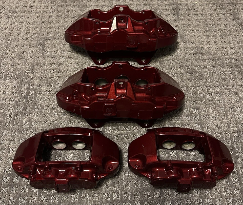 2018-21 JEEP GRAND CHEROKEE TRACKHAWK BREMBO BRAKE CALIPER SET 🔥 NEW POWDERCOAT - Image 4 of 4