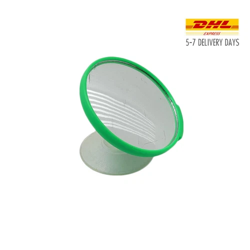 Small Round Mirror Blind Spot Rearview Universal Car Accessories Green 2.5"