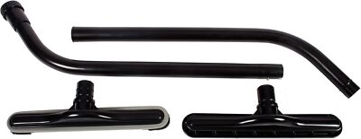 98053-AZ Commercial Cleaning Kit with 2-Piece S-Wand and Vacuum Tools, Black