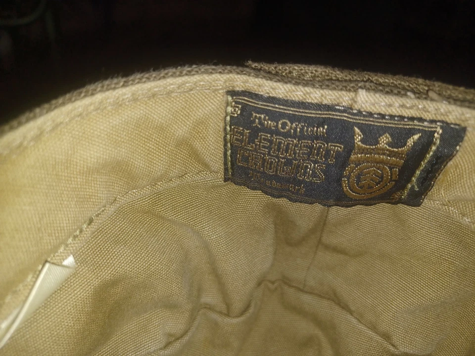 Element Cap Medium Brown Canvas Youth Size - Image 4 of 4