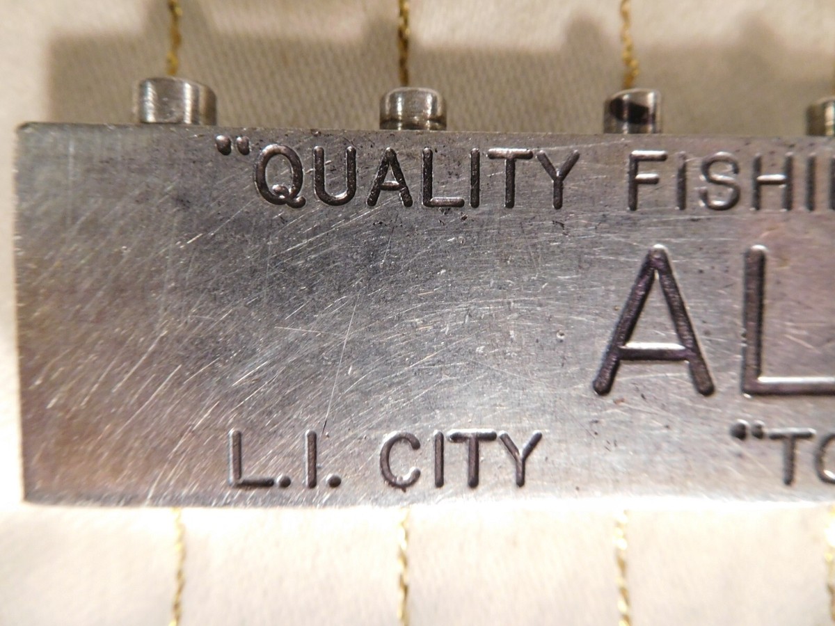 Outil De Pêche à La Mouche Vintage Allan Top Gauge – Fabriqué Aux USA Par H.W. Long Island NY