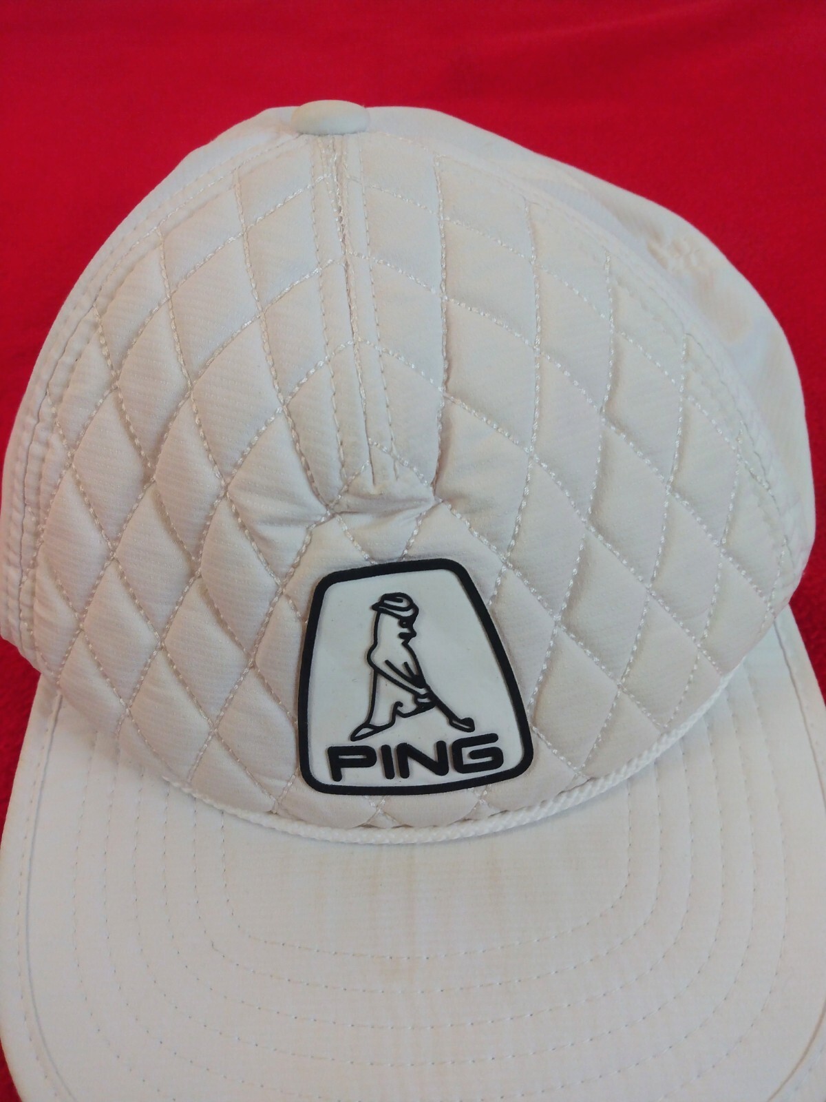 Ping Heritage White Hat Cap Adjustable Snapback G… - image 8