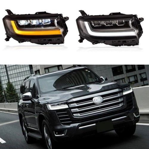 2 Stück Upgrade LED Scheinwerfer Frontscheinwerfer für Toyota Land Cruiser LC300 - Bild 2 von 12