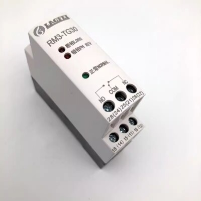 1Pcs New RM3-TG30 phase sequence protector motor three-phase imbalance protector