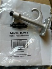 Bathroom Hook Robe Changing Room Hanger Cubical CAST ALUMINIUM by BOBRICK B-212