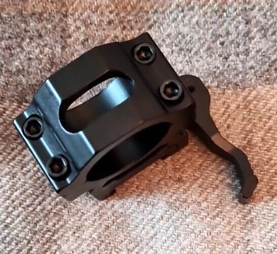 Wulf Optics Quick Detachable 1 Inch Rifle Scope Picatinny / Weaver Mount Rings - Image 3 of 4