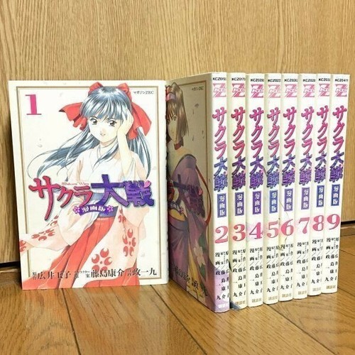 Used Sakura Wars Manga Version 1 9 Complete Set Oop 03 Japan Ebay Used Sakura Wars Manga Version 1 9 Complete Set Oop 03 Japan Ebay