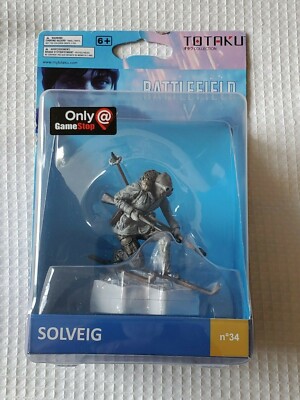 Totaku Battlefield V Solveig N°34 Action Figure Exclusive Collectible Gamestop