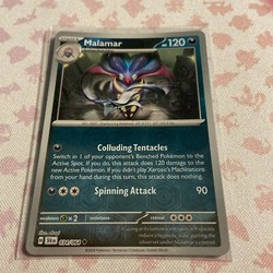 Malamar 034/064 Shrouded Fable Reverse Holo