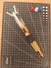 Doctor Who 11th Metal Sonic Screwdriver Replica Fully Metal Parts Kid Adult Gift