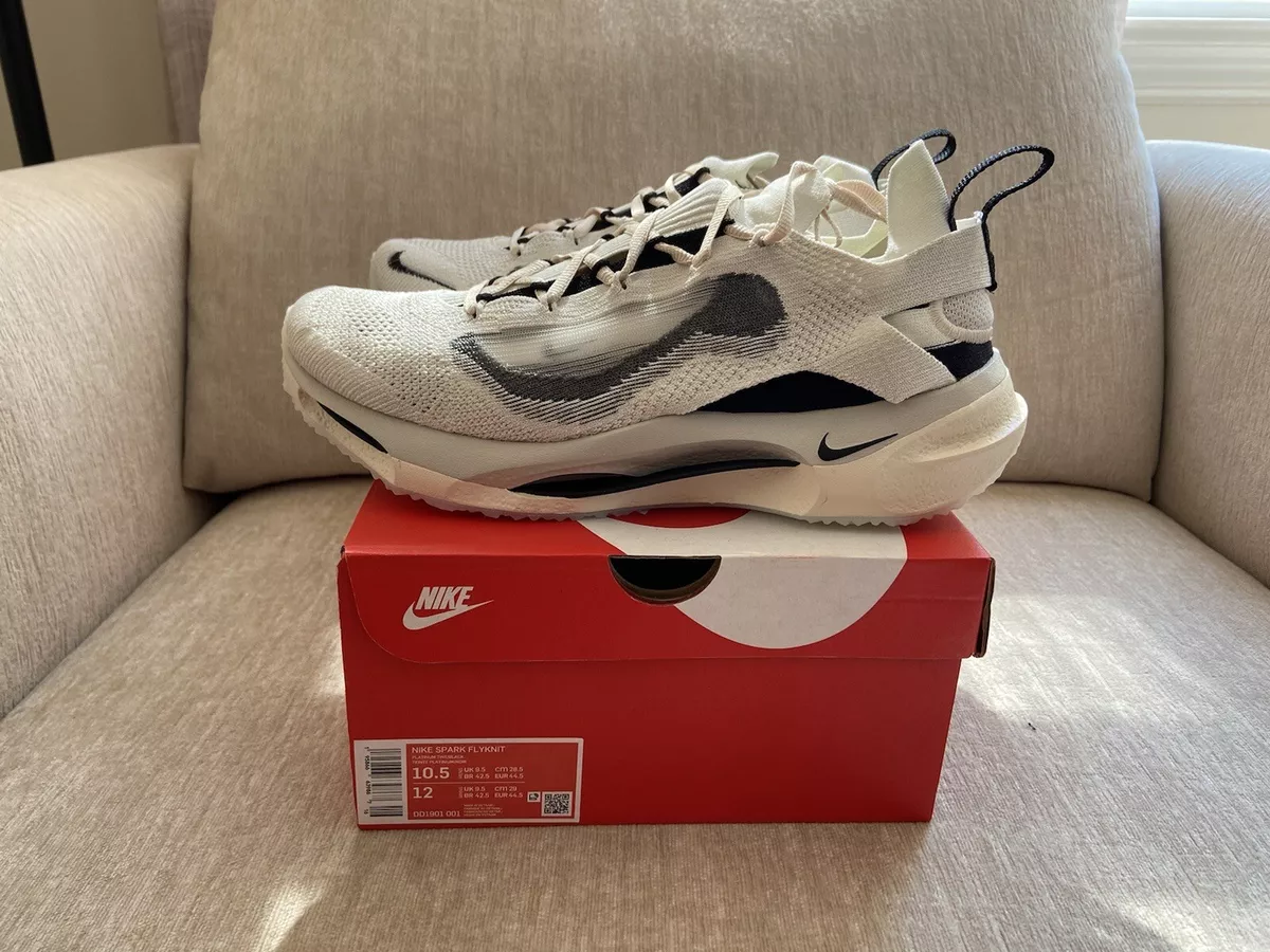 Nike Spark Flyknit Platinum Tint Coconut Milk |Size 10.5| DD1901