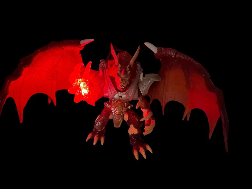 Figura de dragón Hasbro Duel Masters Mitsu-Kids Wizards Shogakukan Bolshack 2003 Foto 3 de 4