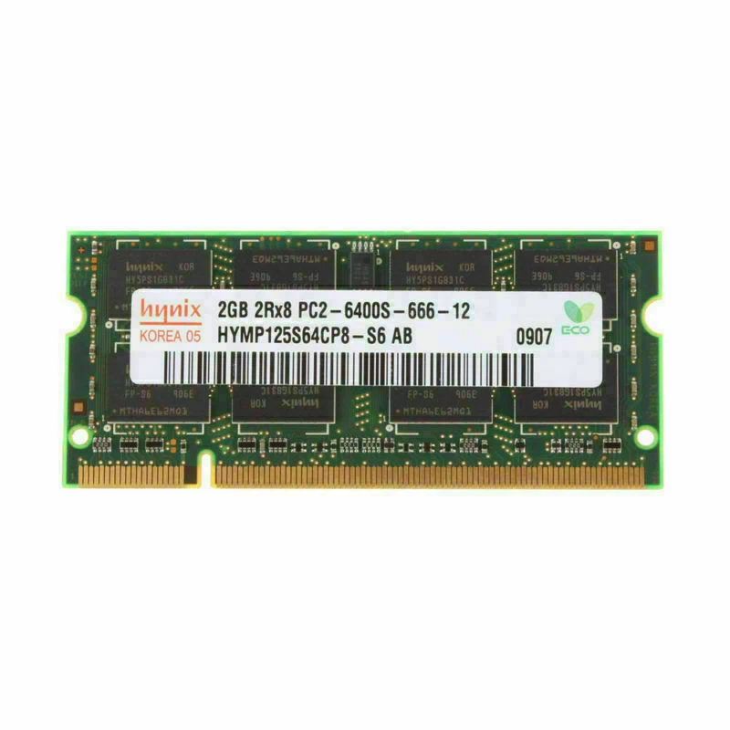 Hynix 8GB 4X 2GB 2 GB DDR2 800MHz PC2-6400S 200PIN SO-DIMM Laptop RAM Memory 8 G - Image 2 of 4