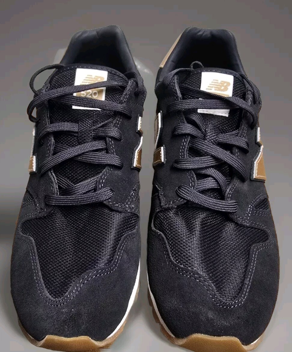 New Balance 520‎ Navy Rose Gold Suede Mesh Sneakers WL520J2 Womens 11 Size 11 - New Balance 520 Navy Copper Rose W for sale online  main image 2