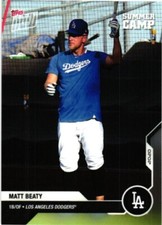 2020 TOPPS NOW SUMMER CAMP MATT BEATY BASEBALL CARD #OD-465