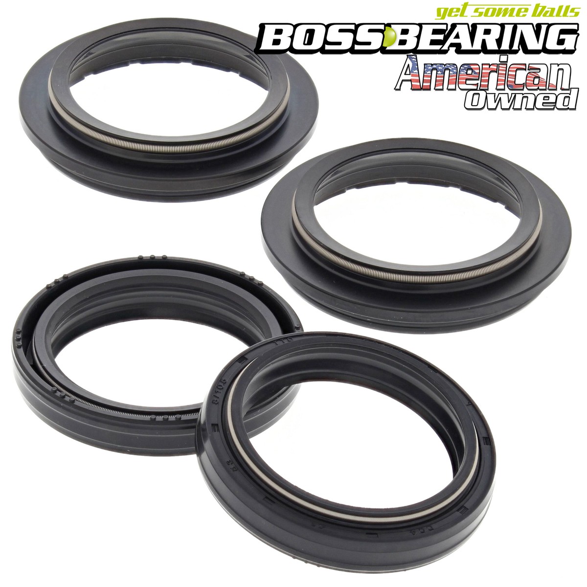 Fork Dust Seal 56-129 for Kawasaki ZX750L Ninja ZX-7 1993 1994