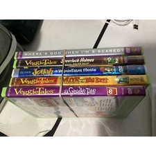 Lot Of 5 Veggie Tales DVD See Description For Titles