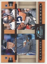 2008 Donruss Classics Tom Landry & Roger Staubach Combos Silver 229/250