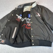 VTG Dale Earnhardt Jacket Mens L NASCAR Racing Goodwrench Chase 90s Reversible