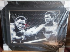 Muhammad Ali Signed Avenger by Joe Petruccio Fine Art Giclee 12/14 PSA Huge