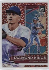 2022 Panini Donruss Optic Diamond Kings Photon Prizm Corey Seager #15 0w8p