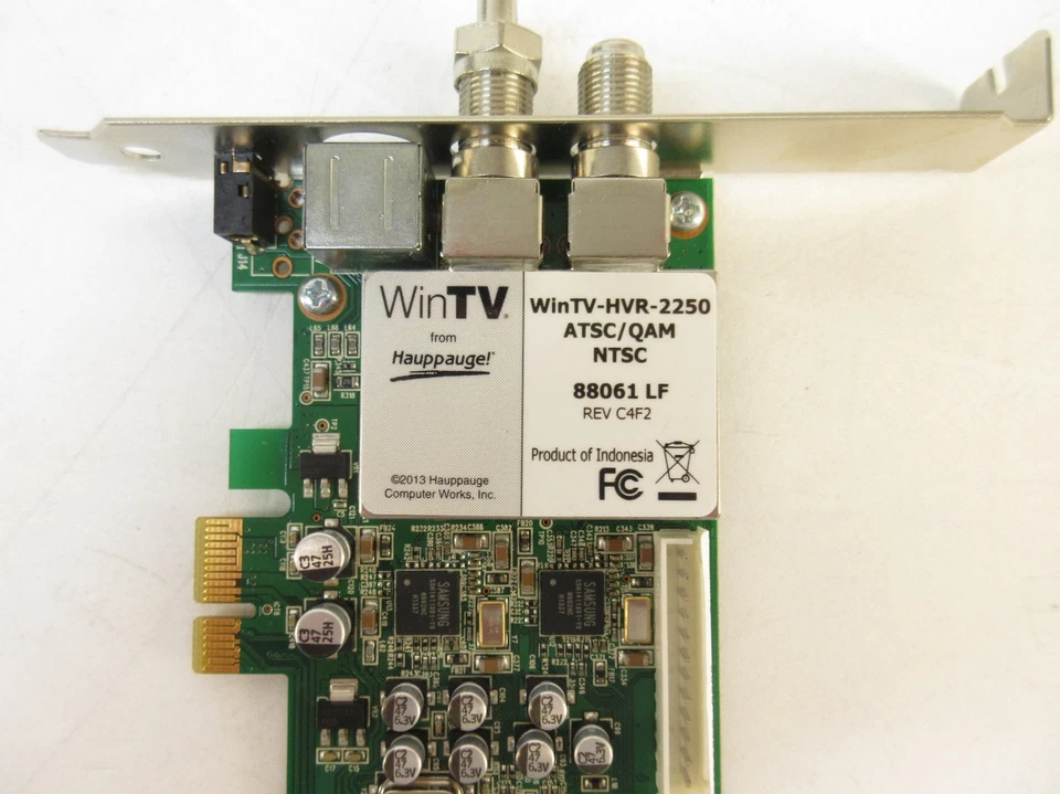 Hauppauge WinTV-HVR-2250 Dual Hybrid PCI-E TV Tuner Board with A/V Header Cable - Image 3 of 4