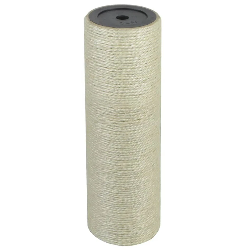 Griffoir pour Chats 8x60 cm 10 mm Beige Grattage Jouet Chats Chaton vidaXL - Photo 4/4