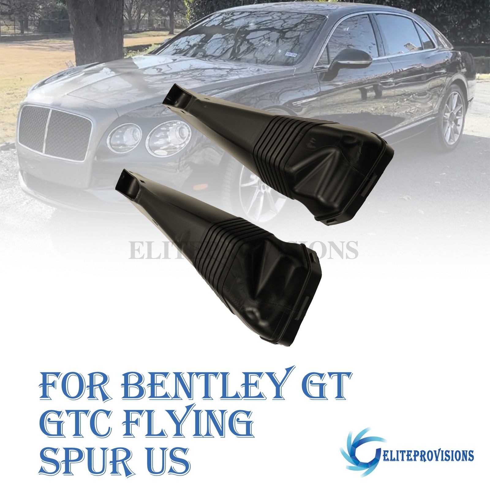 NEW For Bentley Gt GTC Flying Spur Intake Air Duct Pipe Kit 3W0129531 US