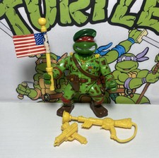 RAPH, The Green Teen Beret Vintage 1991 TMNT Near Complete Figure 1511  E2