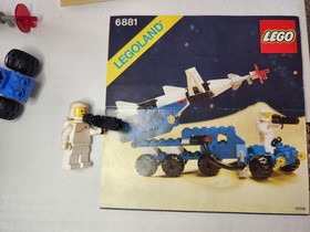 LEGO Space: Lunar Rocket Launcher (6881) 100% Complete With Partial Box