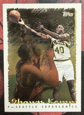 1994-95 Topps - Shawn Kemp #40 Spectralight