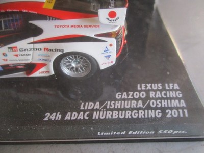 Minichamps Edition Lexus LFA GAZOO RACING 24H Nurburgring 2011 #88