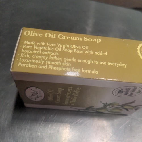 1 Bar Alpen Secrets Olive Oil Cream Soap 141g 5 oz - Seal Box Never Opened. - 第 3/8 張圖片