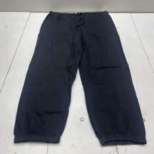 Old Navy Jogger Pants Mens XL Black Heavyweight Fleece Sweatpants Pockets Warm